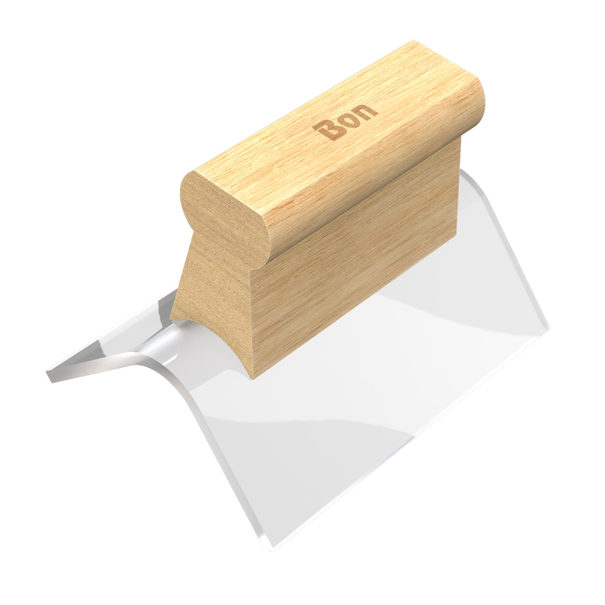Bon, Corner Tool - Plex Outside - 1/2in. - Wd HDL, Blade Material Plexiglass, Model# 85-109